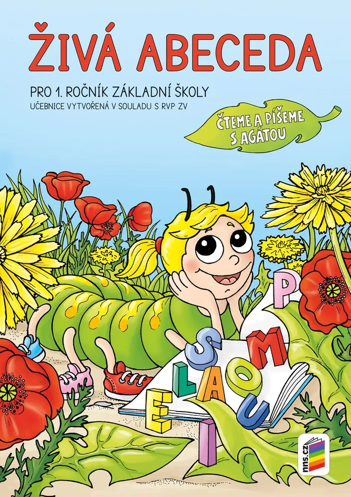 ŽIVÁ ABECEDA Čteme a píšeme s Agátou - nová řada s QR kódy