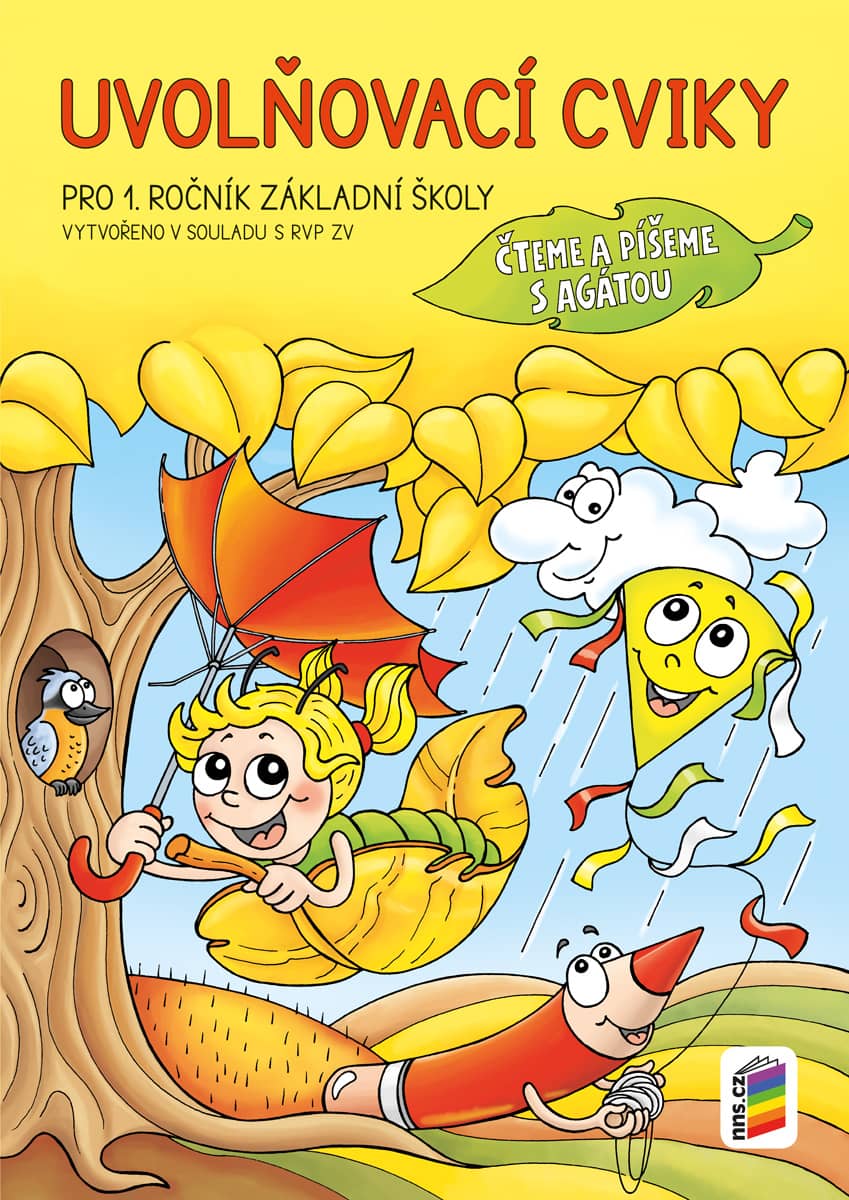 UVOLŇOVACÍ CVIKY a PSANÍ ČÍSLIC s Agátou - 3. vydání