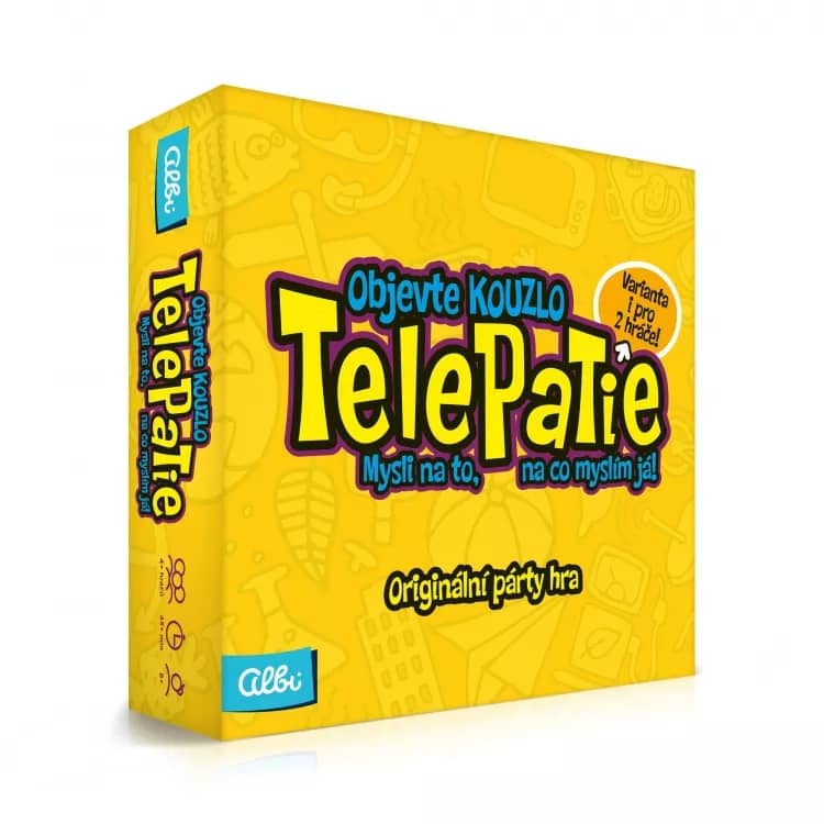 TELEPATIE - originální párty hra