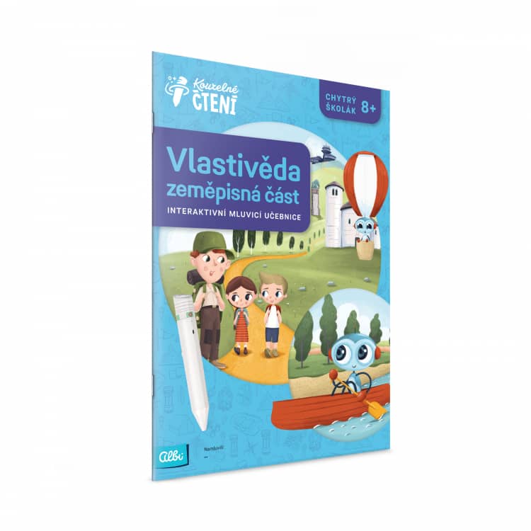 VLASTIVĚDA ZEMĚPISNÁ ČÁST - interaktivní mluvící učebnice