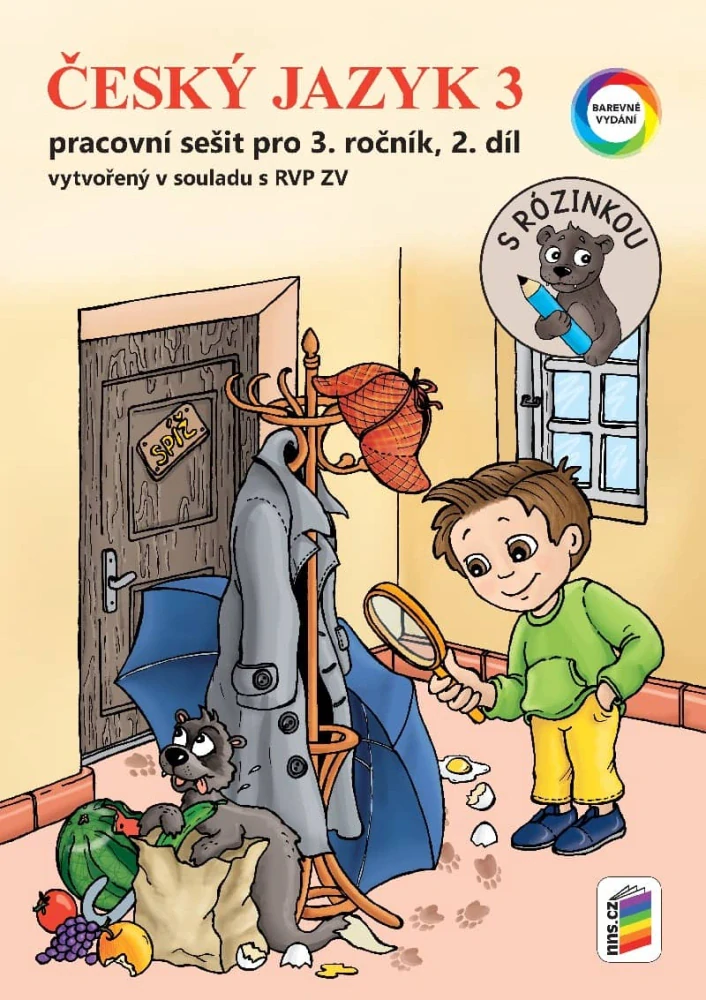 ČESKÝ JAZYK 3 - BAREVNÝ PRACOVNÍ SEŠIT pro 3. ročník 2. díl