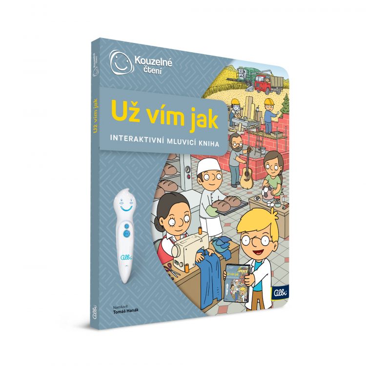 UŽ VÍM JAK - interaktivní mluvící kniha