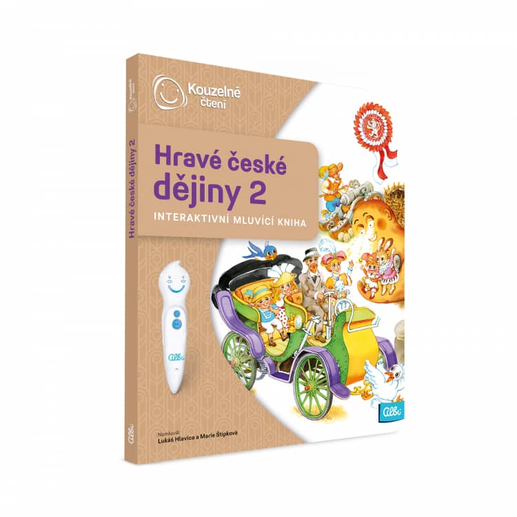 HRAVÉ ČESKÉ DĚJINY 2 - interaktivní mluvící kniha