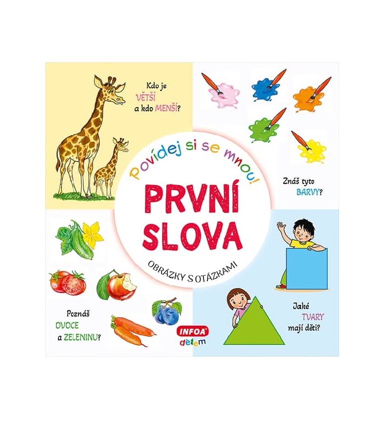 POVÍDEJ SI SE MNOU! PRVNÍ SLOVA - dětské leporelo