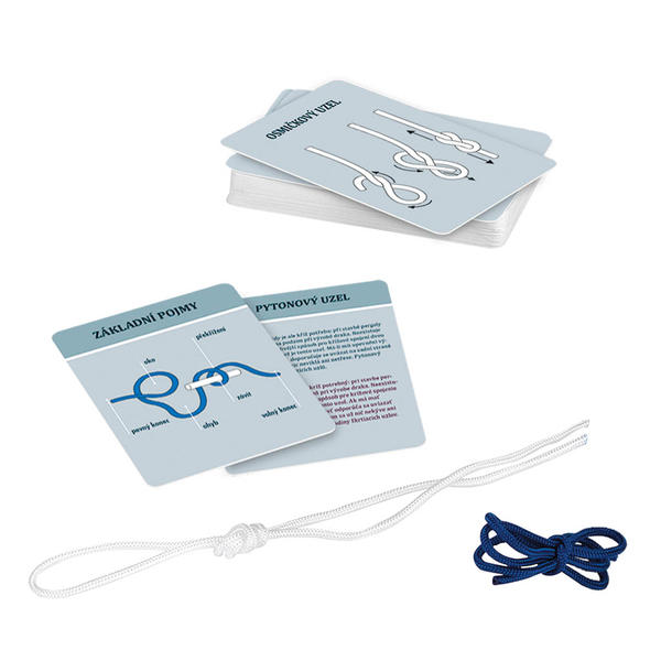 UZLY - 50 návodů na uzlování - cestovní hra