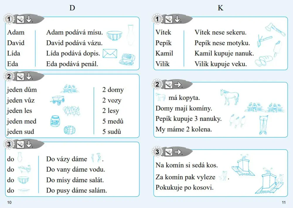 ZDOKONALUJEME ČTENÍ k učebnici Slabikář 3. díl