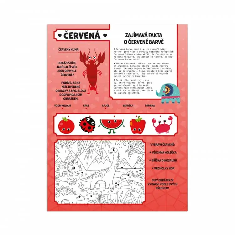 Zvířátkové učení BARVY