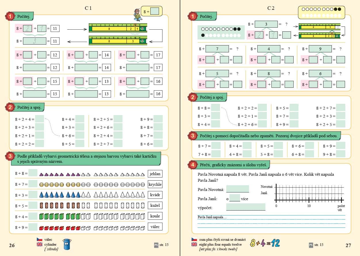 MATÝSKOVA MATEMATIKA 4. díl učebnice pro 2. ročník - nová řada s QR kódy
