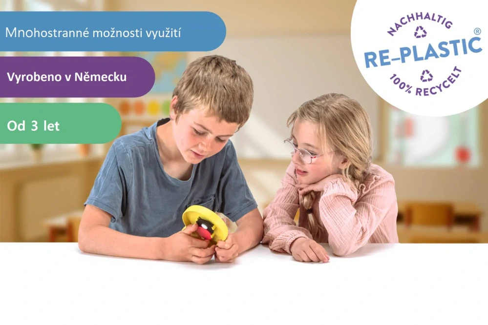 VÝUKOVÉ HODINY pro DĚTI - průměr 11 cm