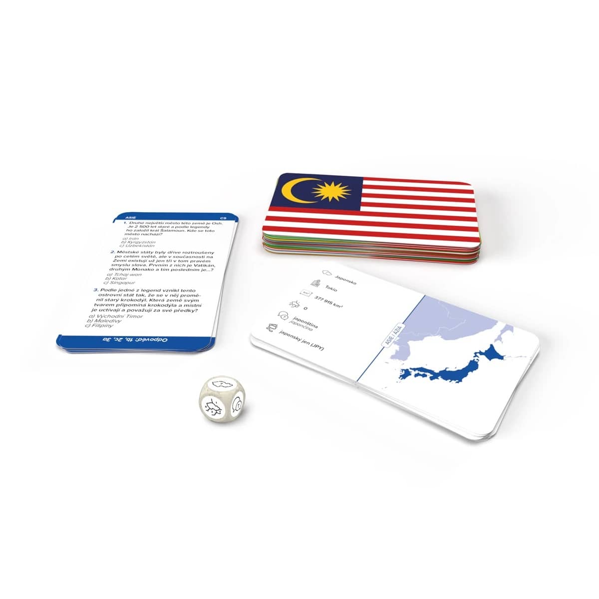 POZNEJ VLAJKY ASIE - cestovní hra