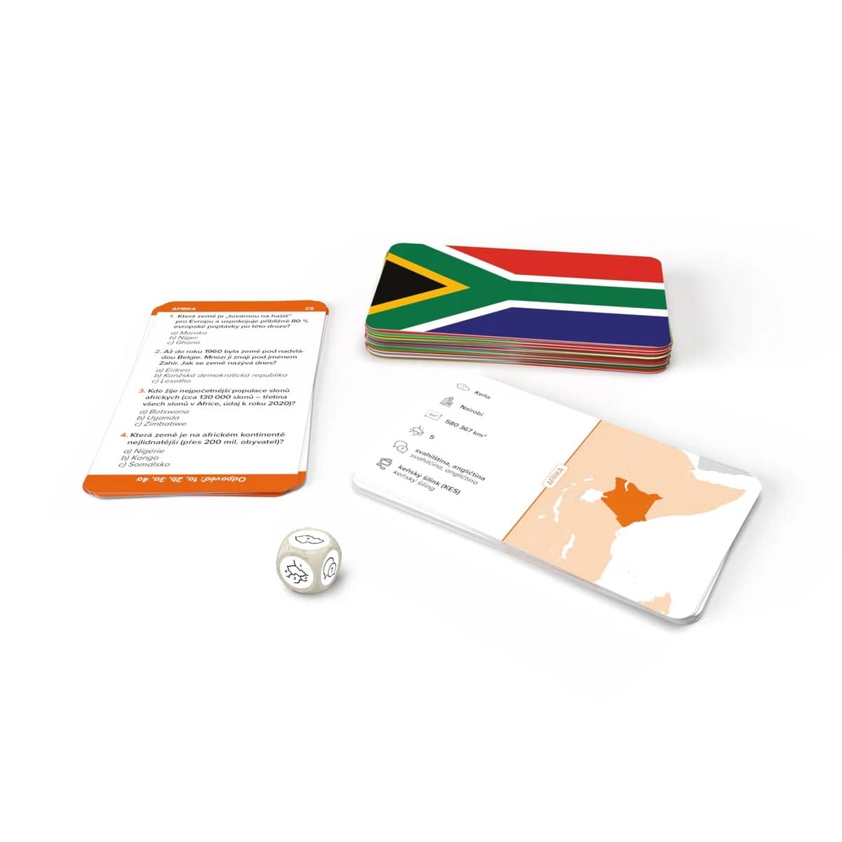 POZNEJ VLAJKY AFRIKA - cestovní hra