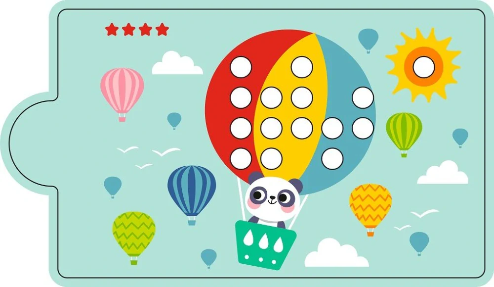 MAGNETICKÁ HRA na ROZPOZNÁVÁNÍ BAREV