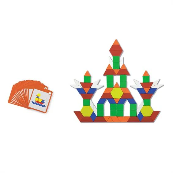 DŘEVĚNÝ MAGNETICKÝ TANGRAM