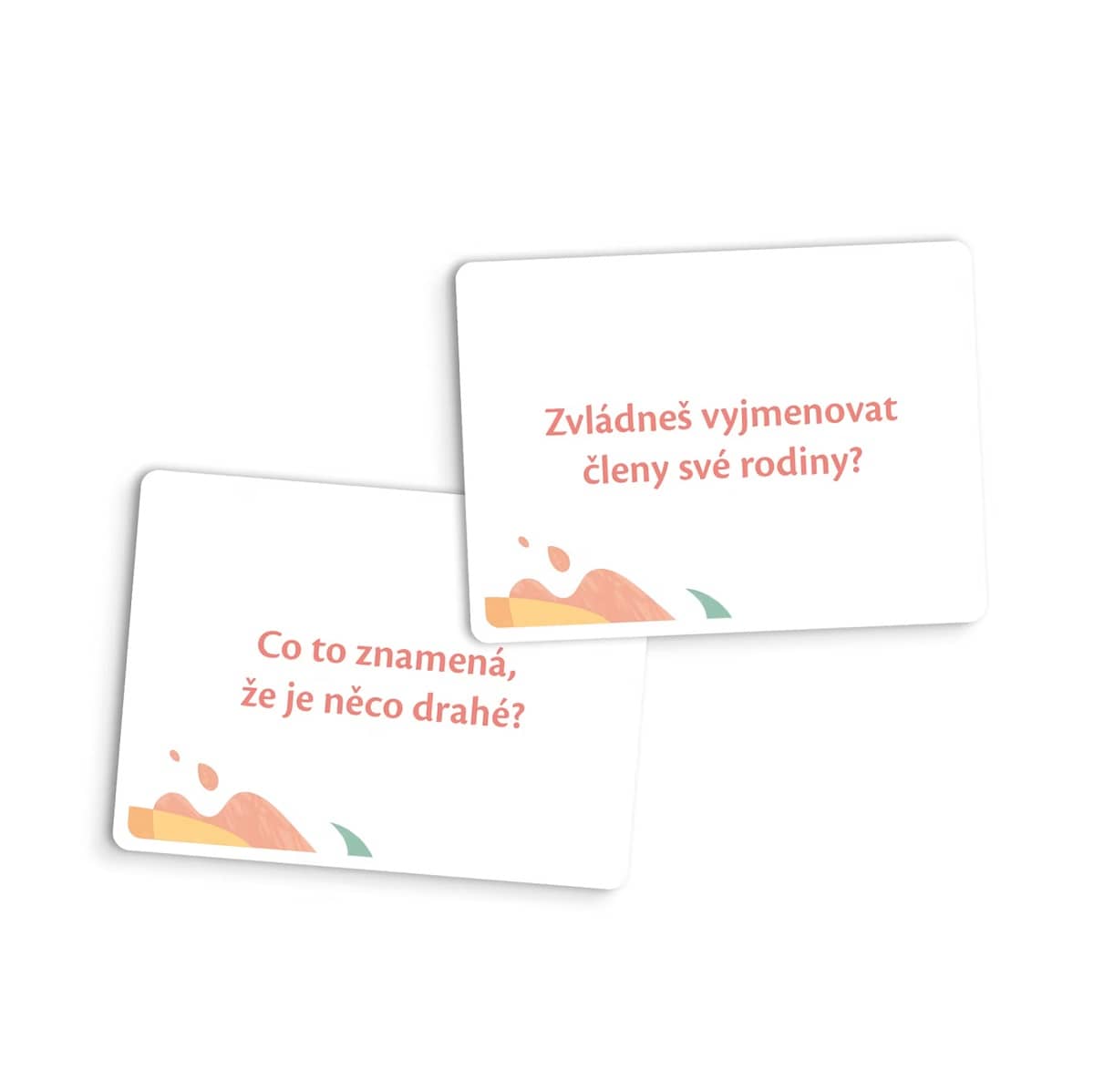 NA KUS ŘEČI - konverzační karty pro předškoláky