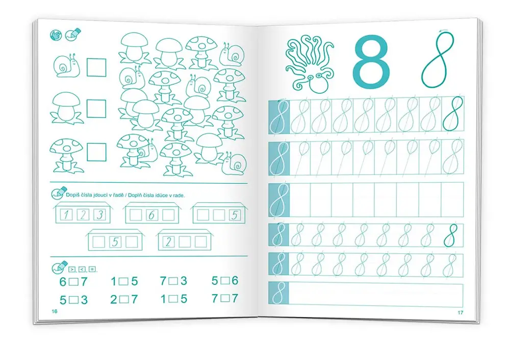 PÍSANKA - ČÍSLICE a POČÍTÁNÍ