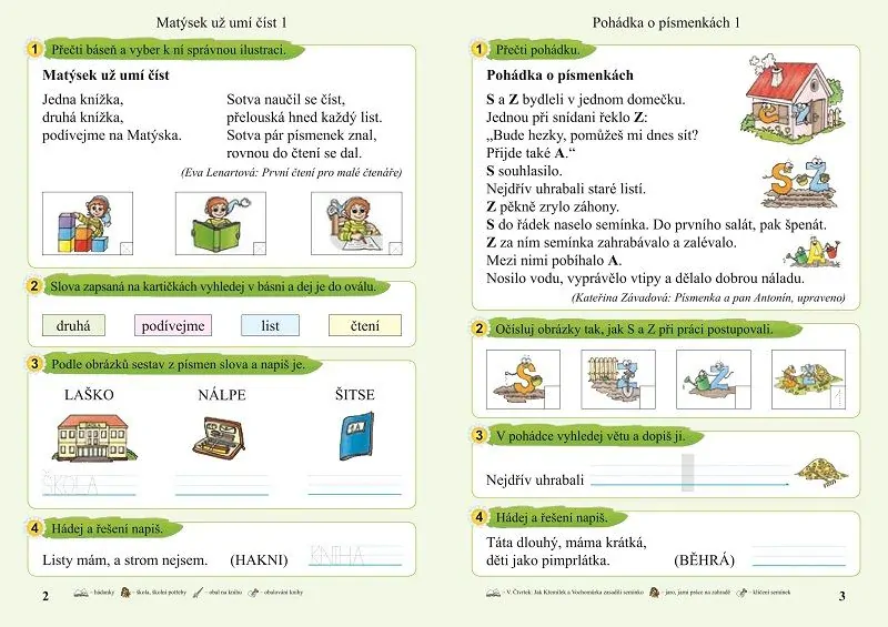 SLABIKÁŘ 3. díl Čteme a píšeme s Agátou 3. vydání - nová řada s QR kódy