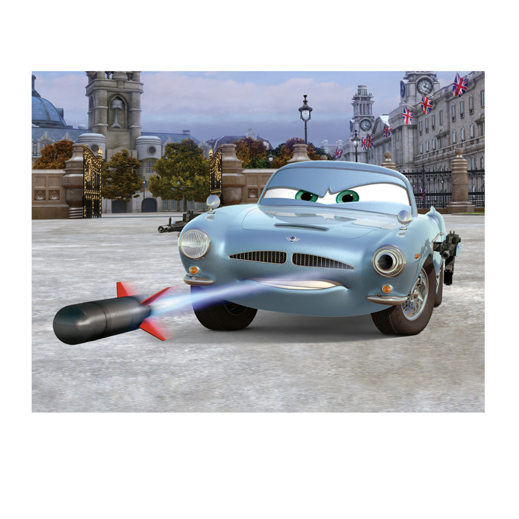 CARS ve SVĚTĚ - 12 dřevěných kostek