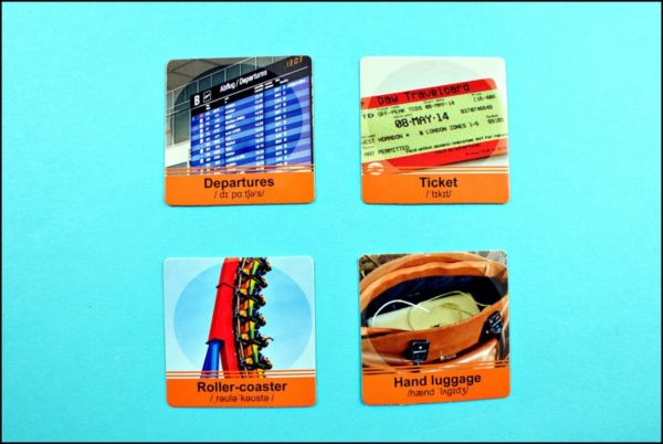 Anglické pexeso CESTOVÁNÍ - anglická slovíčka hrou