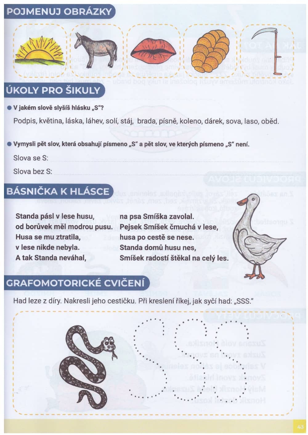 LOGOPEDIE HROU - logopedická cvičení