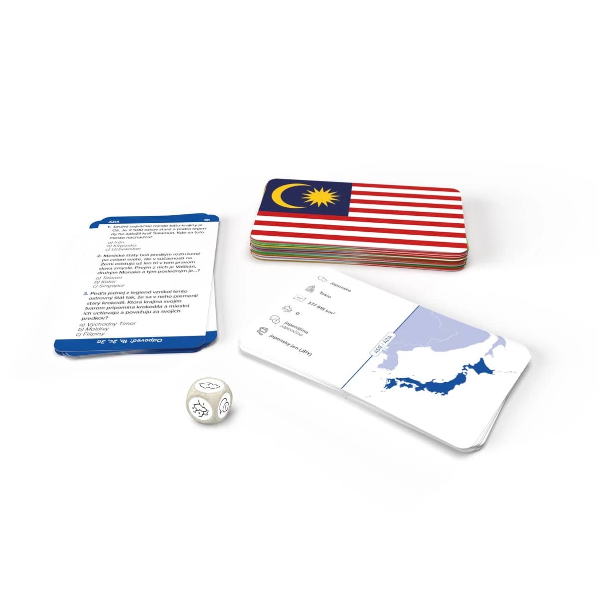 POZNEJ VLAJKY ASIE - cestovní hra