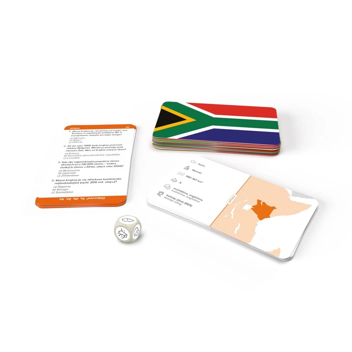 POZNEJ VLAJKY AFRIKA - cestovní hra