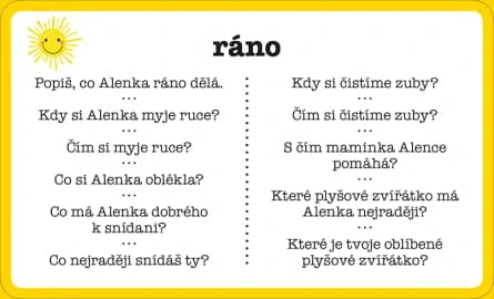 ŠKOLKA - výukové karty
