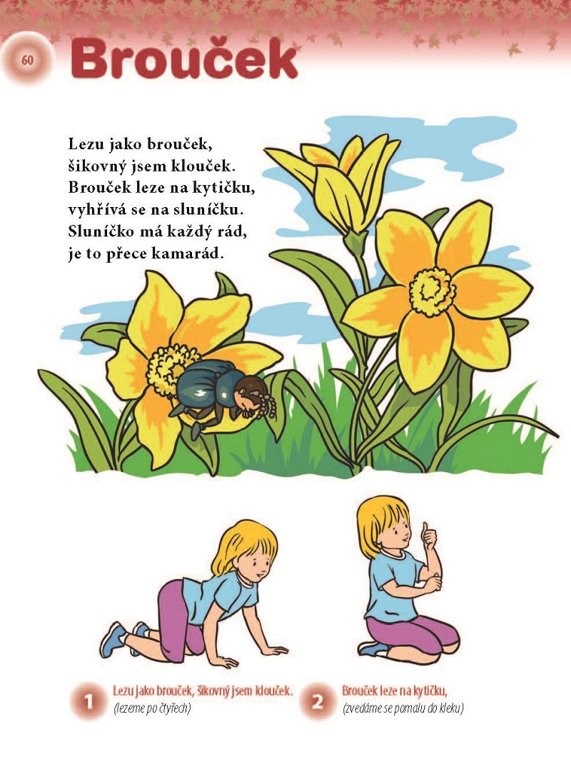 CVIČENÍ S ŘÍKANKOU pro malé děti