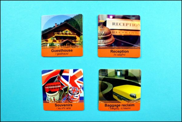 Anglické pexeso CESTOVÁNÍ - anglická slovíčka hrou