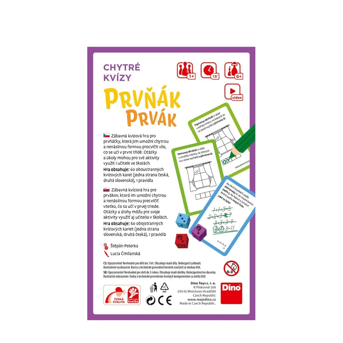 CHYTRÉ KVÍZY - PRVŇÁK