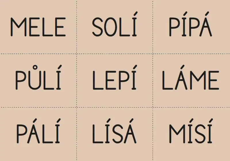 HRY se SLABIKAMI k ŽIVÉ ABECEDĚ - Čteme a píšeme s Agátou