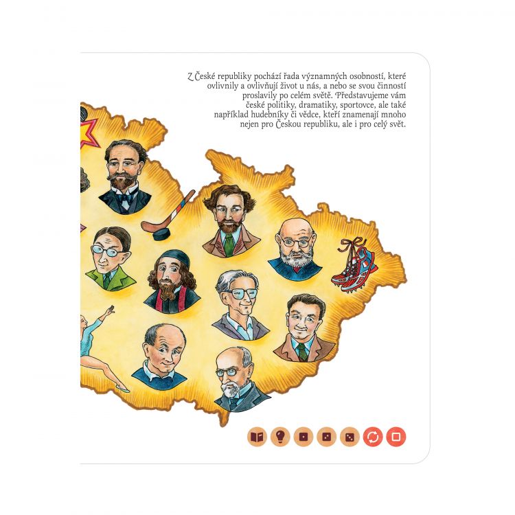 ČESKÁ REPUBLIKA - interaktivní mluvící KNIHA