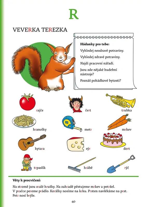 LOGOPEDICKÁ CVIČENÍ se ZVÍŘÁTKY - pracovní sešit