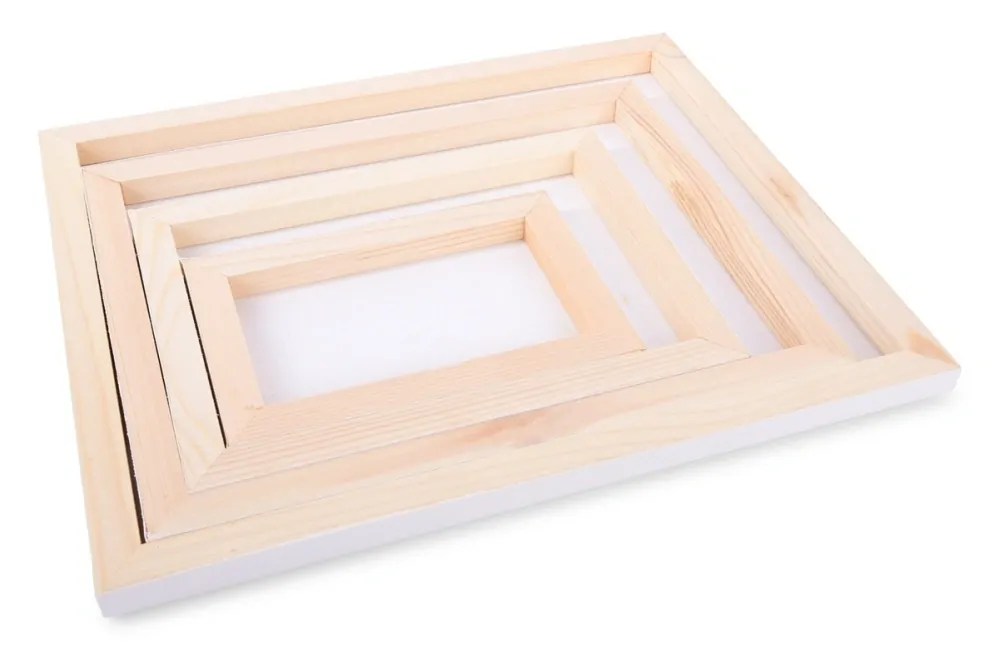 SADA MALÍŘSKÝCH PLÁTEN na MDF RÁMU - 4 kusy