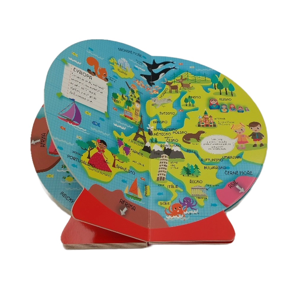 Knížka GLOBUS JEDINEČNÁ PLANETA - SVĚT