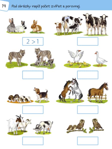 Procvičuj MATEMATIKU - zábavný pracovní sešit pro 1. třídu