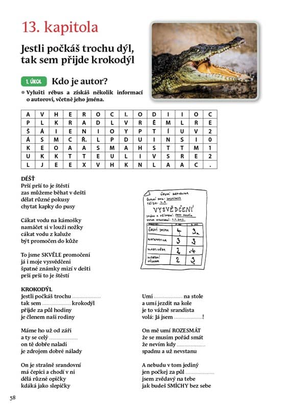 ČEŠTINA HROU - Zábavné aktivity pro 4. a 5. třídu ZŠ
