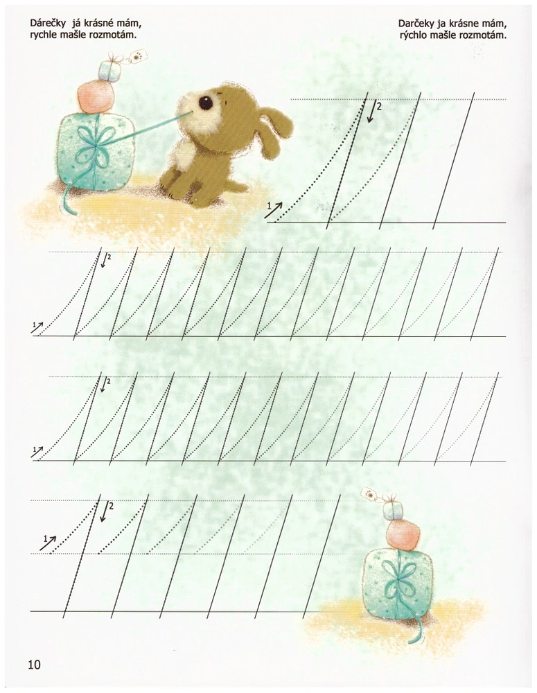 UVOLŇOVACÍ CVIKY - zábavné učení se stíratelným sešitem