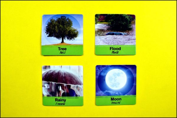 Anglické pexeso PŘÍRODA - anglická slovíčka hrou