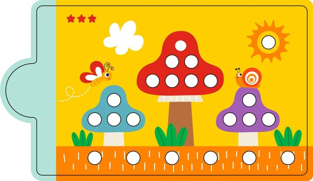 MAGNETICKÁ HRA na ROZPOZNÁVÁNÍ BAREV