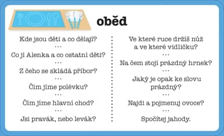 ŠKOLKA - výukové karty