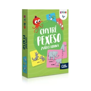 ZVÍŘECÍ RODINA - chytré pexeso 2. vydání