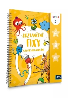 ROZTANČENÉ FIXY 3+ - NÁCVIK OBTAHOVÁNÍ - stíratelný sešit A4