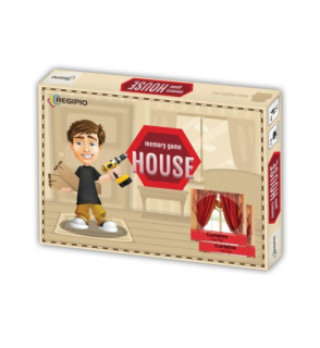 Anglické pexeso DŮM - anglická slovíčka hrou