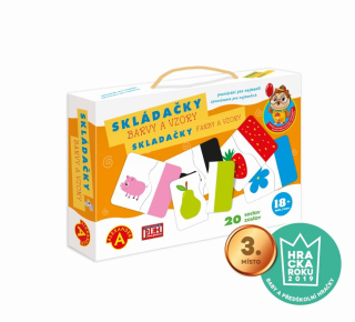 POZNÁVÁNÍ PRO NEJMENŠÍ - SKLÁDAČKY, BARVY a VZORY