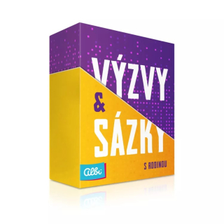 VÝZVY a SÁZKY s RODINOU - karetní hra