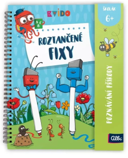 ROZTANČENÉ FIXY - POZNÁVÁNÍ PŘÍRODY - stíratelný sešit A4