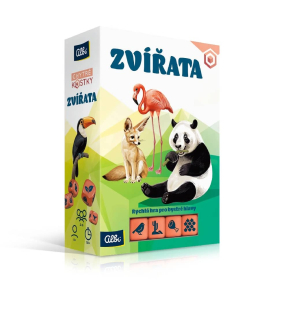Chytré kostky ZVÍŘATA - vědomostní hra pro děti