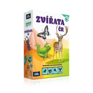 Chytré kostky ZVÍŘATA ČR - vědomostní hra pro děti