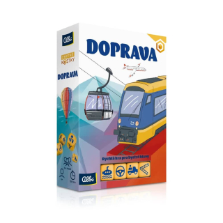 Chytré kostky DOPRAVA - vědomostní hra pro děti