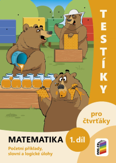 TESTÍKY pro ČTVŤÁKY MATEMATIKA nově s QR kódy - 1. díl